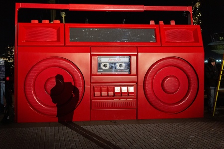 New York Giant Boombox