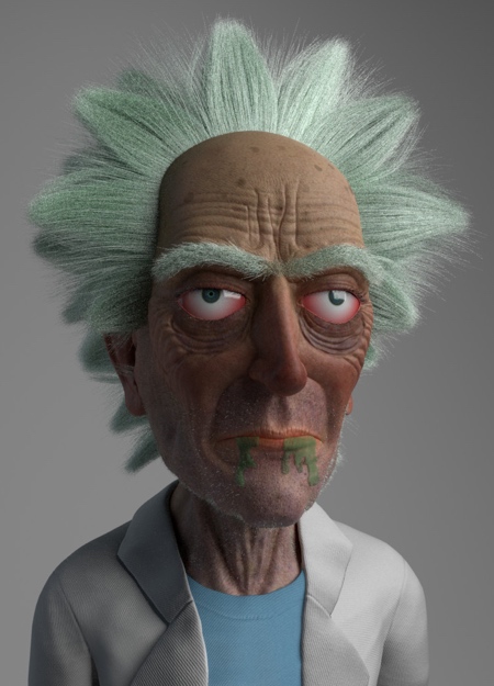 Old Man Rick Sanchez