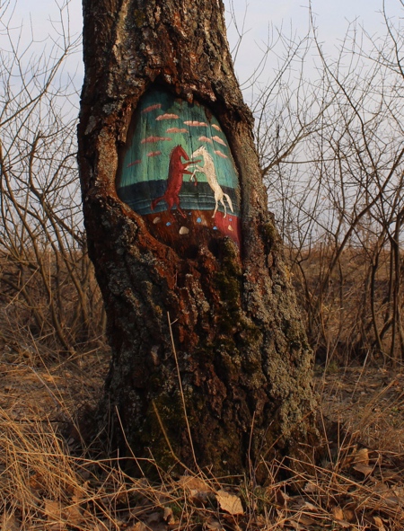 Painting on Trees