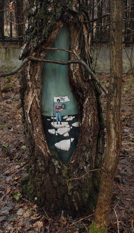 Paintings in Trees