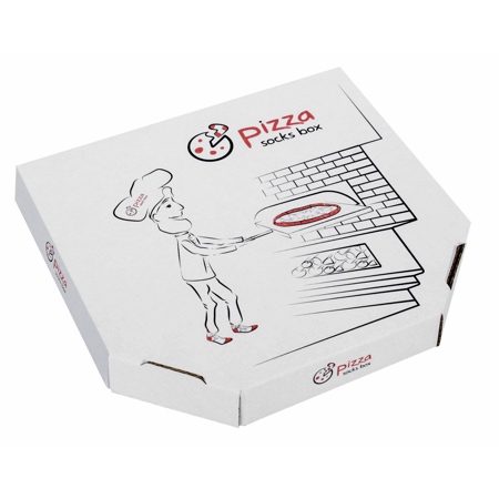 Pizza Socks Box