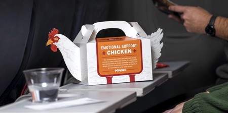 Emotional Support Chicken
