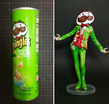 Pringles Can Art