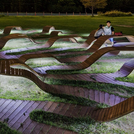 Root Bench by Yong Ju Lee