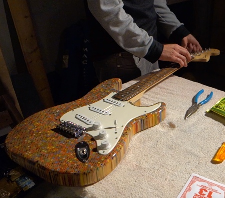 Pencil Electric Guitar