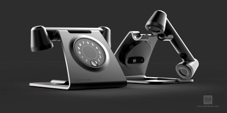 Retro Futuristic Home Phone