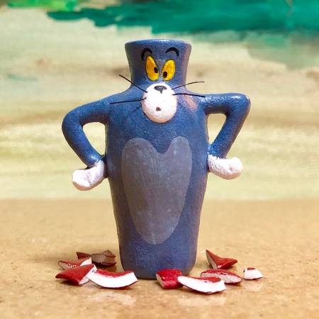 Taku Inoue Tom and Jerry Sculptures