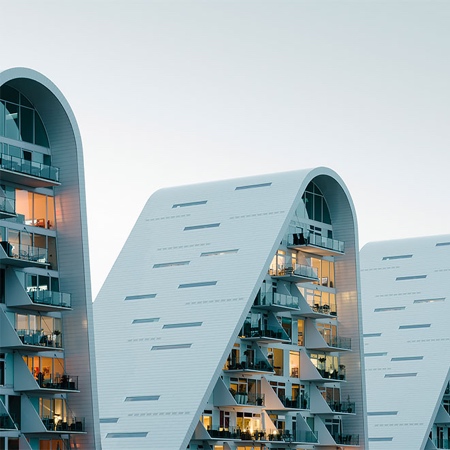 Wave Shaped Building