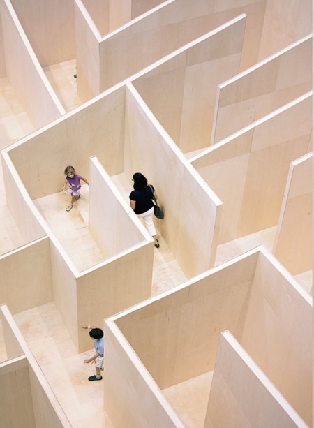 Plywood Maze