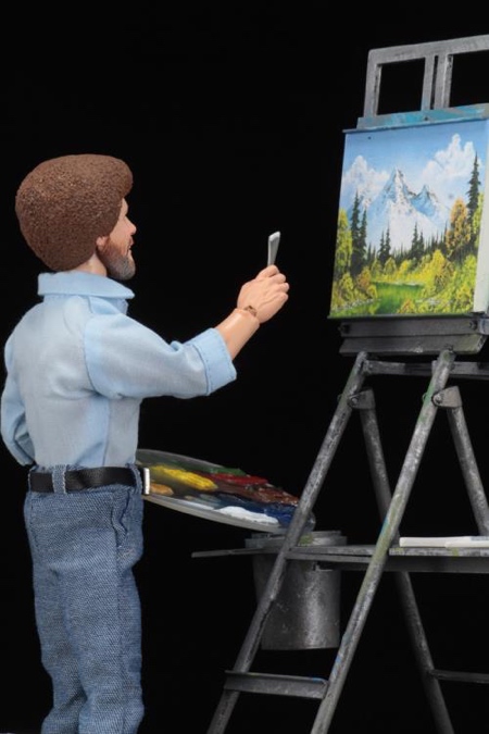 Painter Bob Ross