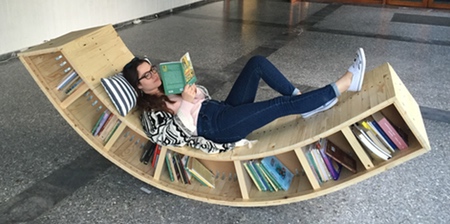 Bookcase Lounge Chair