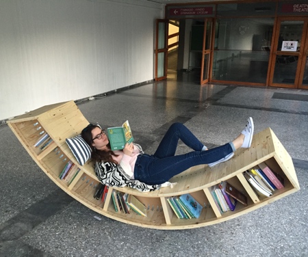 Bookshelf Lounge Chair