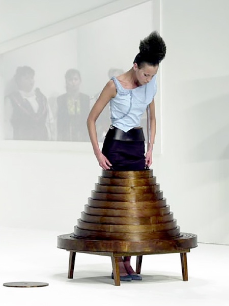 Hussein Chalayan Coffee Table Skirt