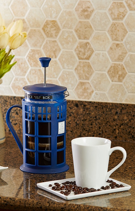 Doctor Who TARDIS Coffee Press