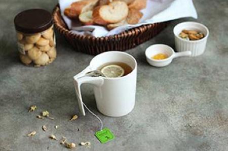 Tea Bag Slotted Cup