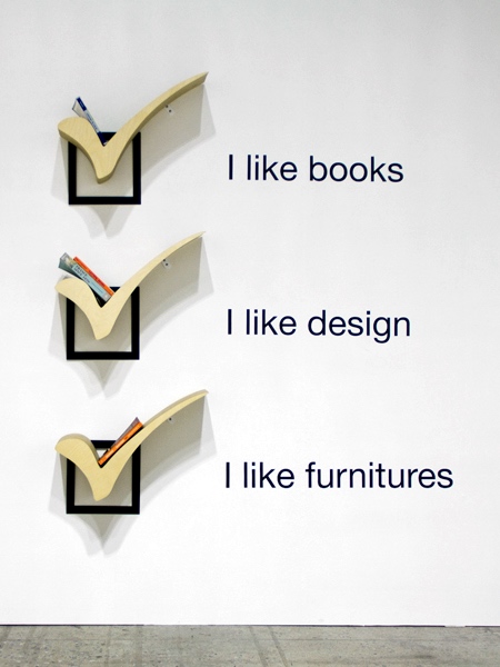 Checkmark Bookshelf