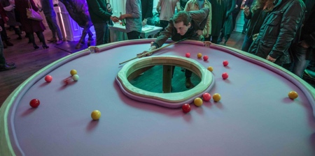 Donut Pool Table