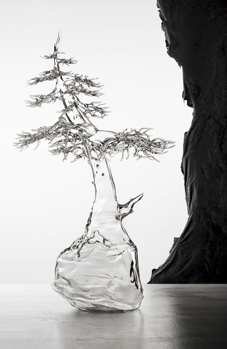 Glass Bonsai Tree