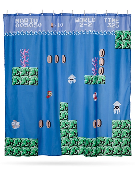Nintendo Shower Curtain