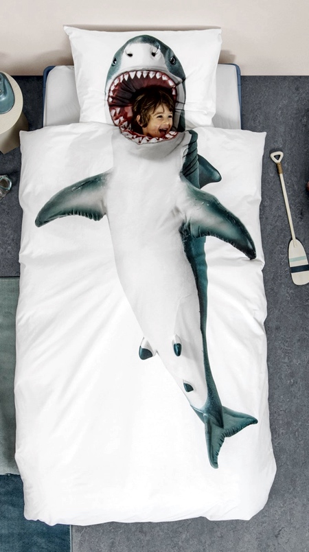 SNURK Shark Bed Sheets