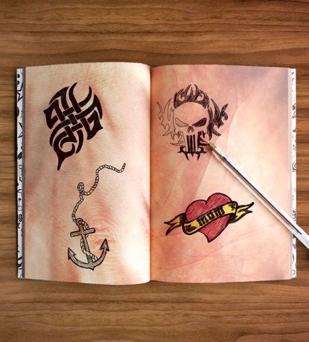 Tattoo Drawing Notebook