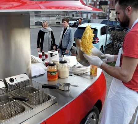 Benedetto Bufalino Fries Car