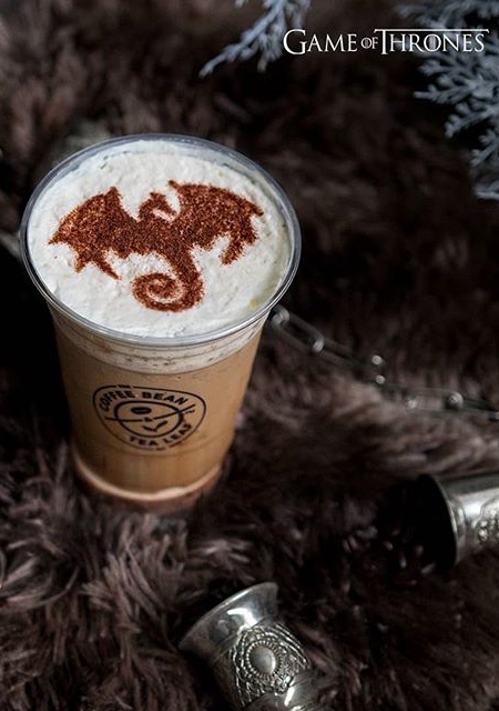 Game of Thrones Latte Coffee