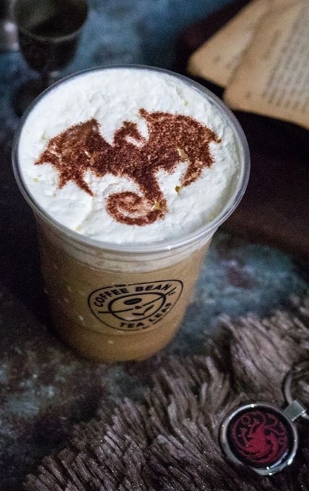 Game of Thrones Coffee Art