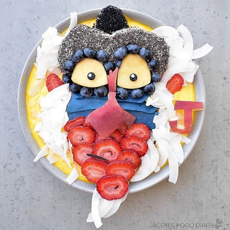 Disney Food Art