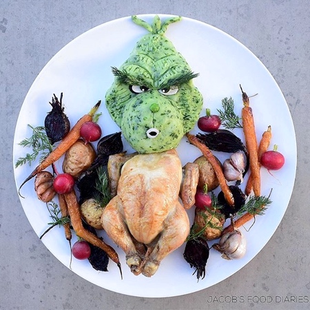 Cartoon Food Art