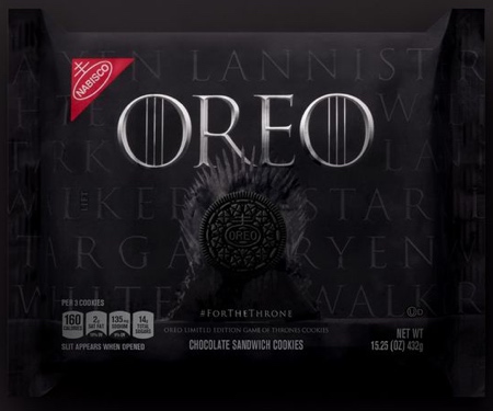 Game of Thrones OREO Cookies