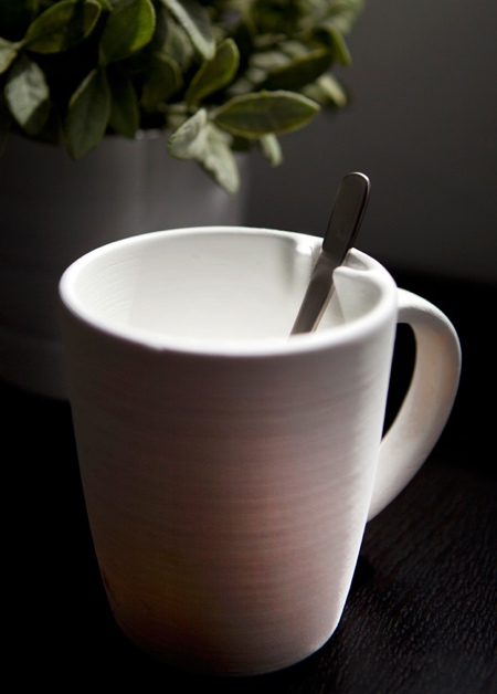 Spoon Holder Coffee Mug