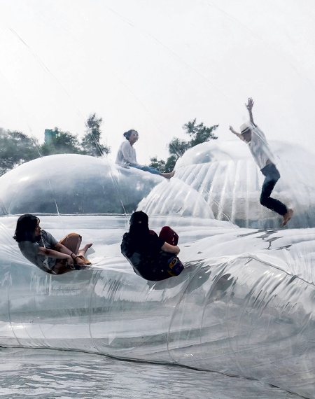 Aether Architects Inflatable Mountain