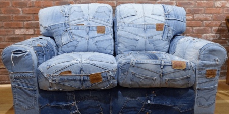 Denim Sofa