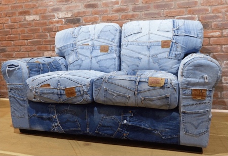 Denim Couch