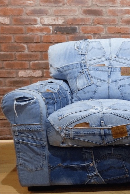 Levi Denim Sofa