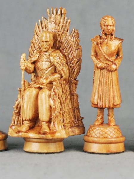 Game of Thrones Wood Chess Set