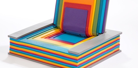 Rainbow Book Chair