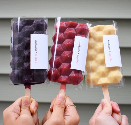 Kombucha Popsicles