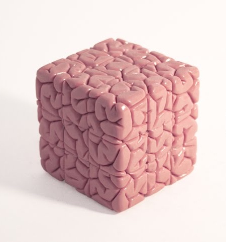 Human Brain Rubiks Cube