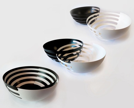 Eclipse Steel Fruit Bowls