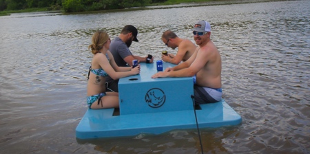 Floating Picnic Table