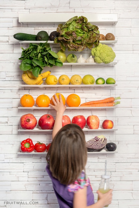 Fruit and Vegetable Wall