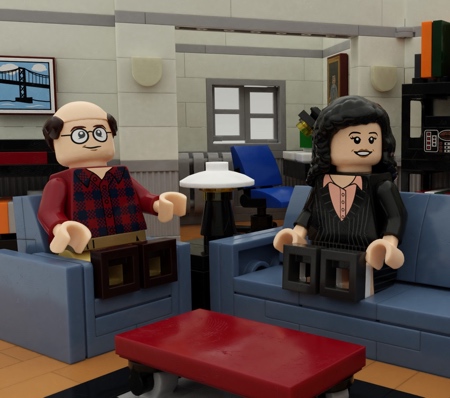 LEGO Elaine Benes