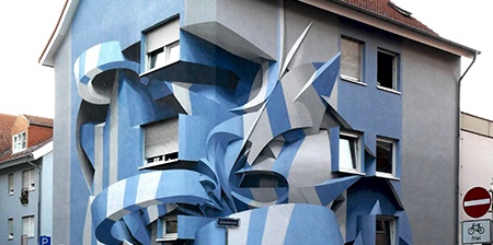 3D Street Art House