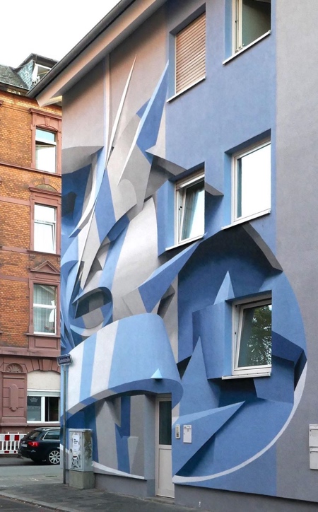 3D Street Art Building