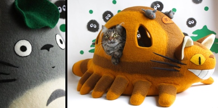 Totoro Catbus Cat Bed