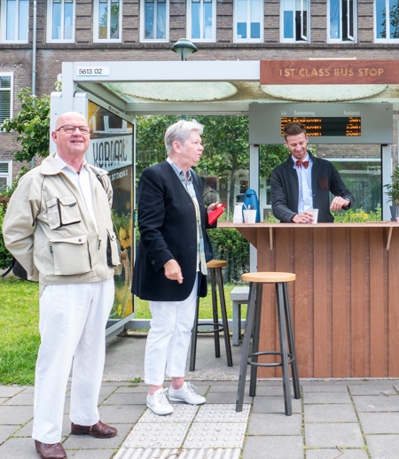 George Barratt-Jones Coffee Shop Bus Stop