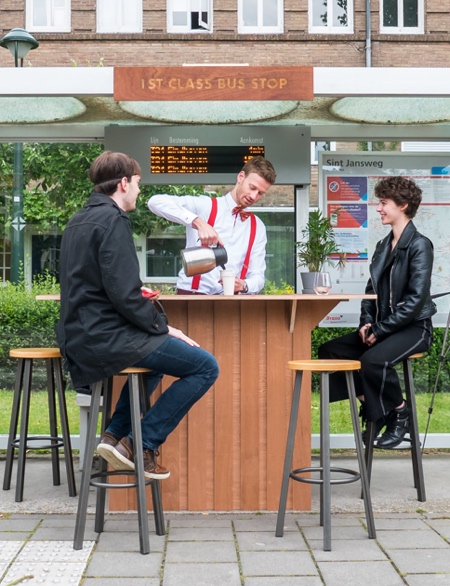 George Barratt-Jones First Class Bus Stop