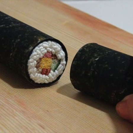 Embroidered Sushi